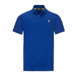 U.S. Polo Assn. Cobalt Interlock Polo Shirt XXL NWT